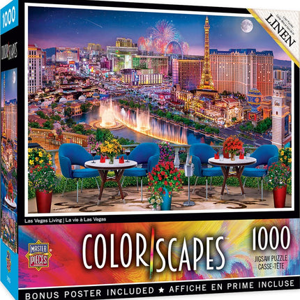 Colorscapes Las Vegas Living 1000 Piece Puzzle
