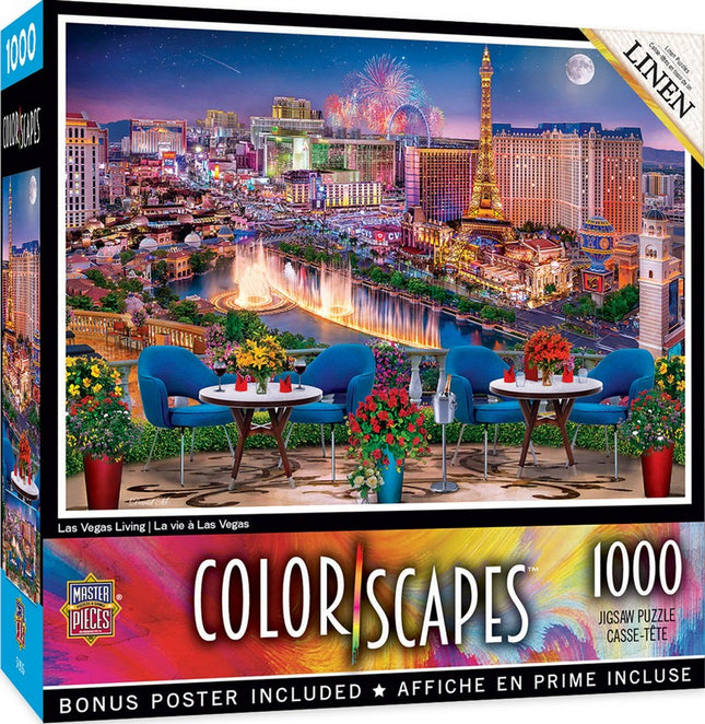 Colorscapes Las Vegas Living 1000 Piece Puzzle