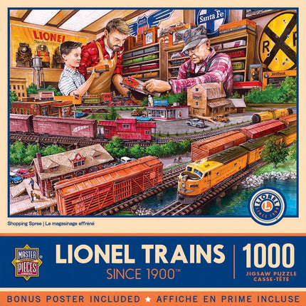 Lionel Shopping Spree 1000 Piece Puzzle