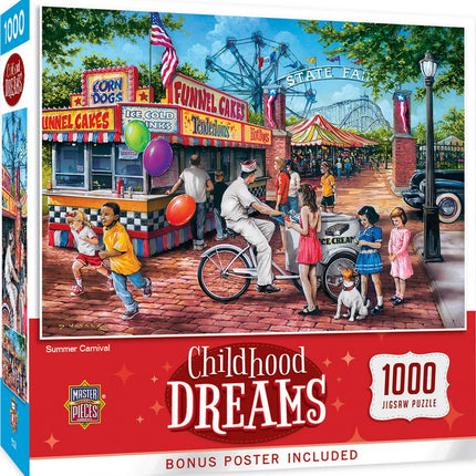 Childhood Dreams Summer Carnival 1000 Piece Puzzle