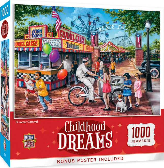 Childhood Dreams Summer Carnival 1000 Piece Puzzle