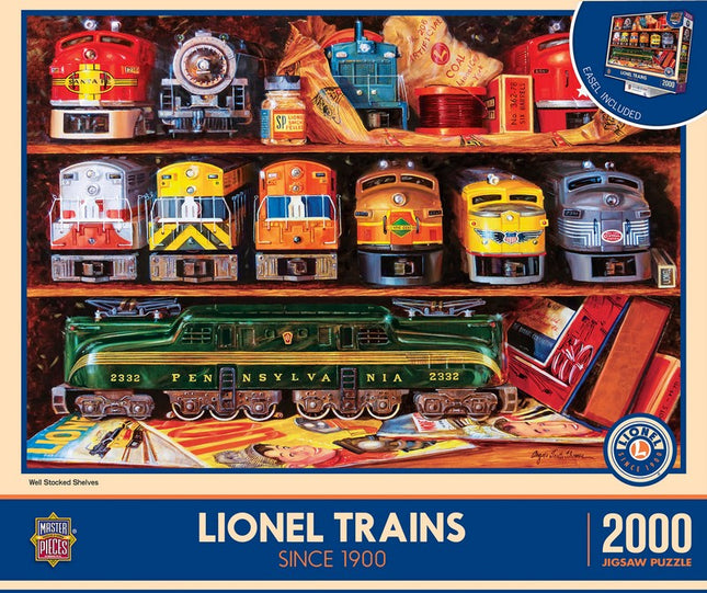 Signature Lionel Well Stocked Shelves 2000 Piece Puzzle