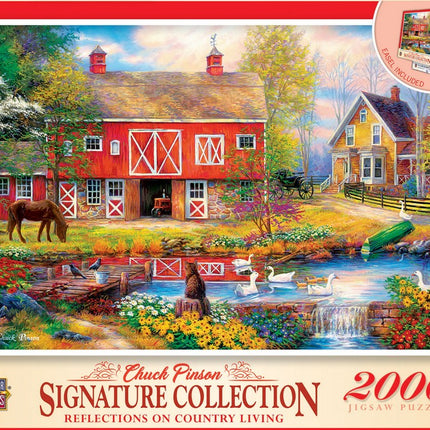 Signature Reflections on Country Living 2000 Piece Puzzle