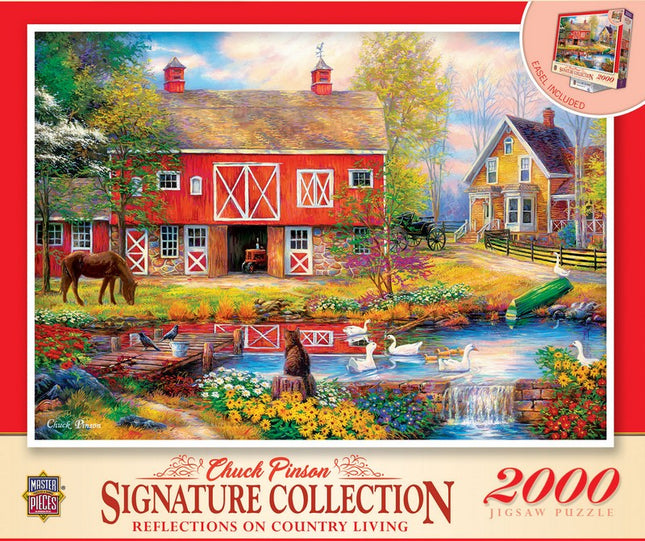 Signature Reflections on Country Living 2000 Piece Puzzle