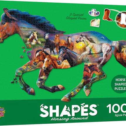 Contours Horsing Around 1000 Piece Puzzle