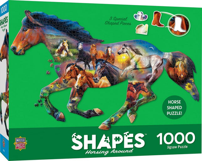 Contours Horsing Around 1000 Piece Puzzle
