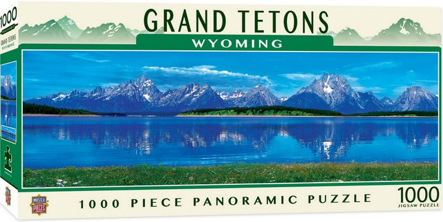 American Vista Panoramic Grand Teton 1000 Piece Puzzle