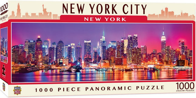 American Vista Panoramic New York City 1000 Piece Puzzle