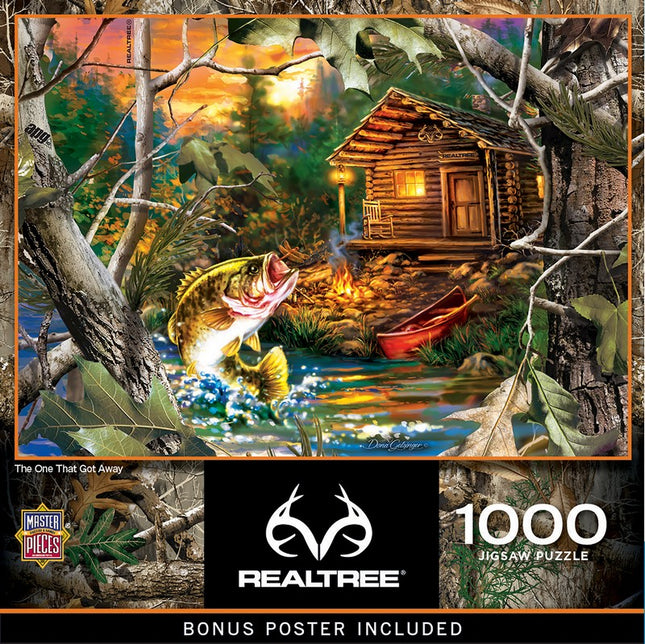 Realtree The One That Got Away 1000 Piece Puzzle