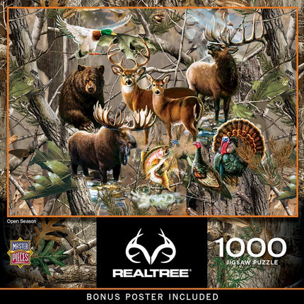 Realtree Open Season 1000 Piece Puzzle