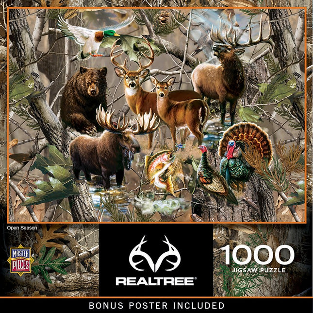 Realtree Open Season 1000 Piece Puzzle