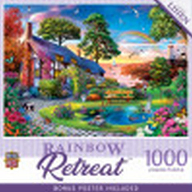 Retreats Over the Rainbow 1000 Piece Puzzle