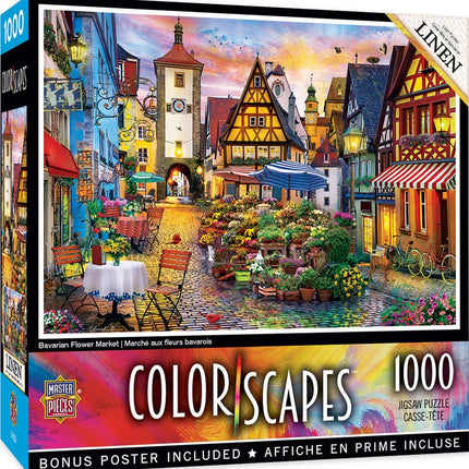 Colorscapes Bavarian Flower Market 1000 Piece Puzzle