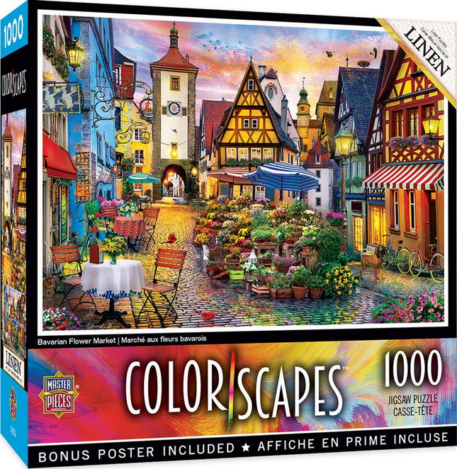 Colorscapes Bavarian Flower Market 1000 Piece Puzzle