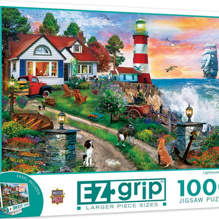 EZ Grip Lighthouse Keepers 1000 Piece Puzzle
