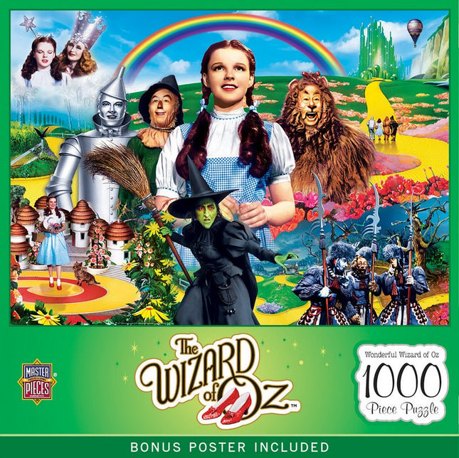 The Wizard of Oz Wonderful Wizard of Oz 1000 Piece Puzzle