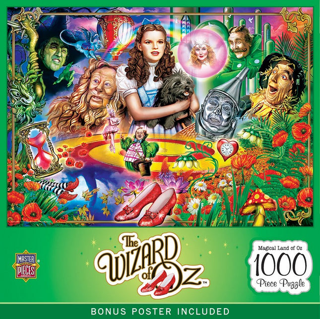The Wizard of Oz Magical Land of Oz 1000 Piece Puzzle