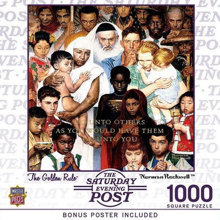 Saturday Evening Post The Golden Rule 1000 Piece Puzzle