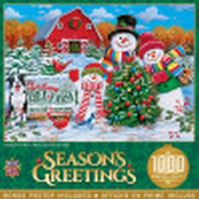 Holiday Tree Farm 1000 Piece Puzzle