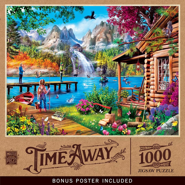 Time Away Fishing with Pappy 1000 Piece Puzzle