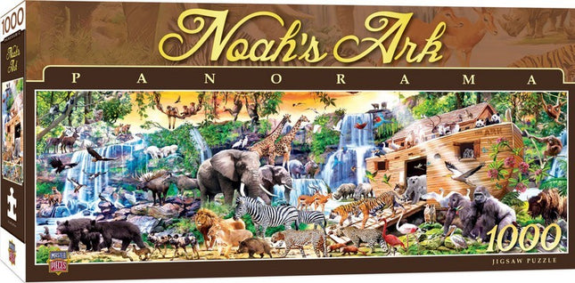 Inspirational Noah's Ark 1000 Piece Panoramic Puzzle