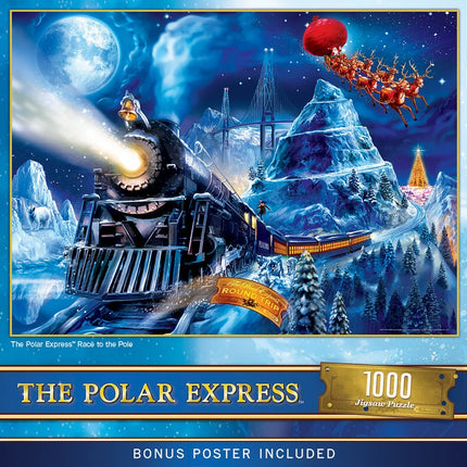 The Polar Express Race to the Pole 1000 Piece Puzzle