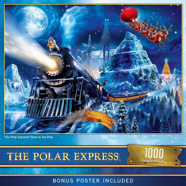 The Polar Express Race to the Pole 1000 Piece Puzzle