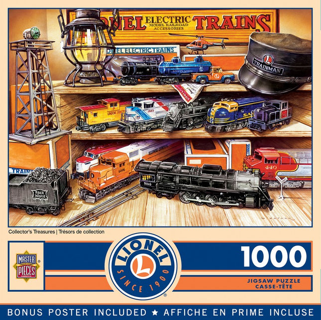 Lionel Collector's Treasures 1000 Piece Puzzle