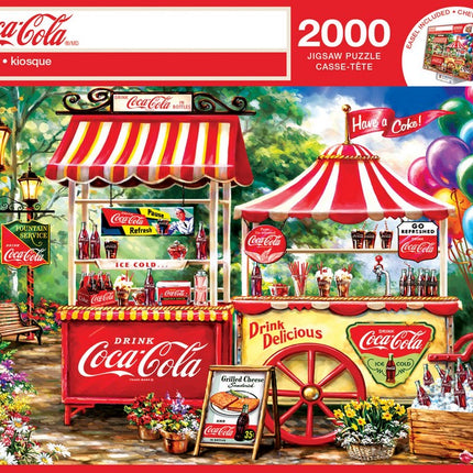 Signature Coca-Cola Stand 2000 Piece Puzzle