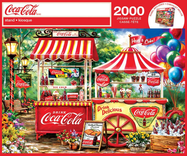 Signature Coca-Cola Stand 2000 Piece Puzzle