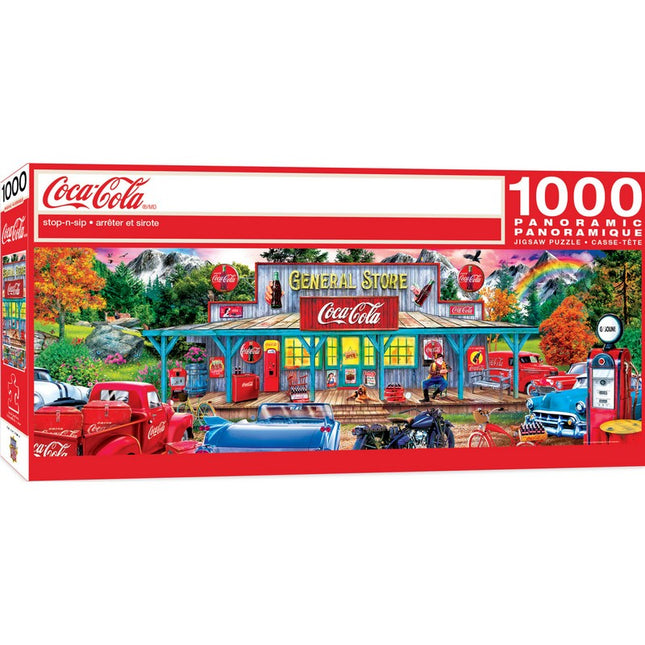 Coca-Cola Stop-n-Sip 1000 Piece Panoramic Puzzle