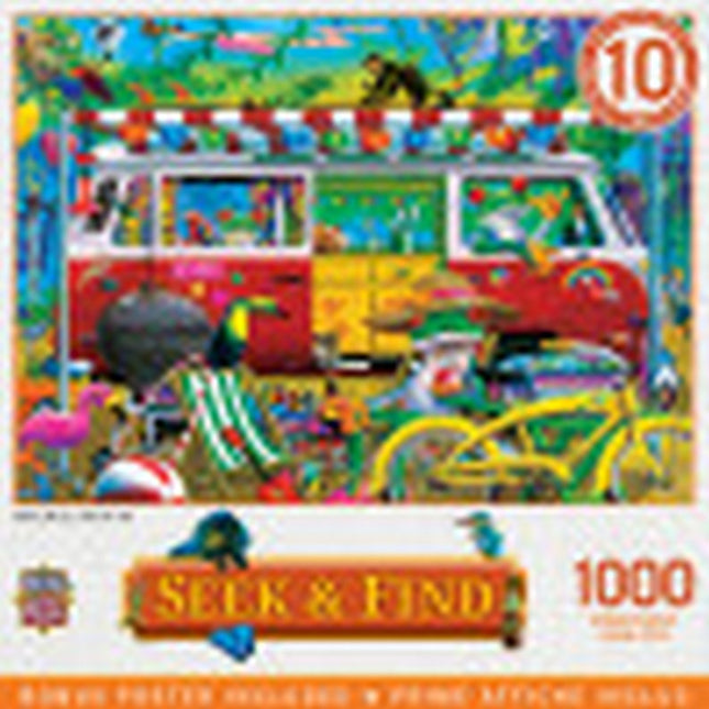 Seek & Find Van Life 1000 Piece Puzzle