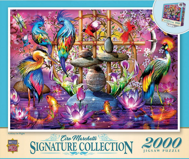 Signature Fantasy in Flight 2000 Piece Puzzle