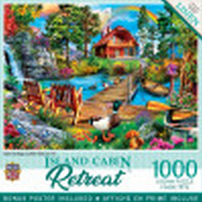 Retreats Island Cottage 1000 Piece Puzzle