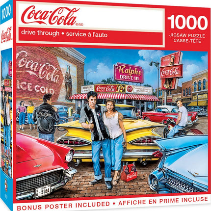 Coca-Cola Drive Through 1000 Piece Puzzle