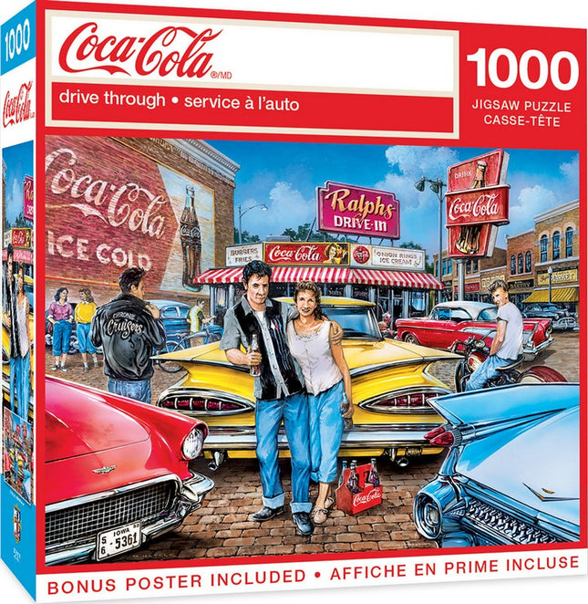 Coca-Cola Drive Through 1000 Piece Puzzle
