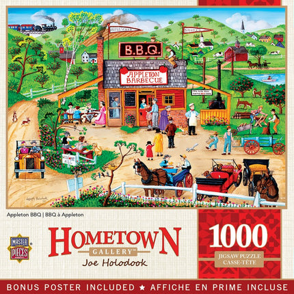 Hometown Gallery Appleton BBQ 1000 Piece Puzzle