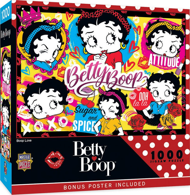 Betty Boop Boop Love 1000 Piece Puzzle