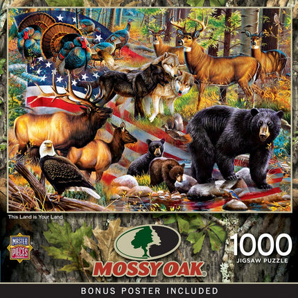 Mossy Oak This Land is Your Land 1000 Piece Puzzle