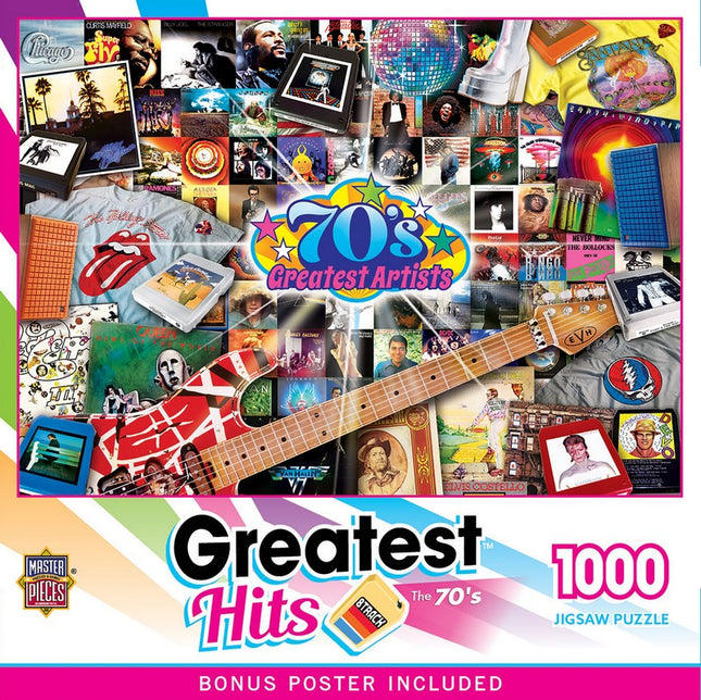 Greatest Hits 70's 1000 Piece Puzzle