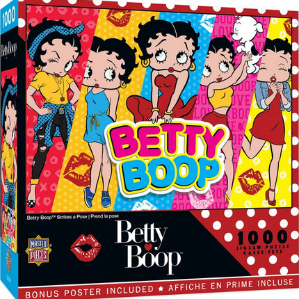 Betty Boop Strikes a Pose 1000 Piece Puzzle