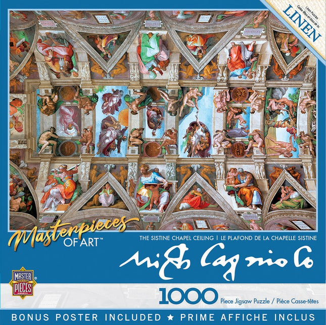 MasterPieces of Art Sistine Chapel 1000 Piece Puzzle