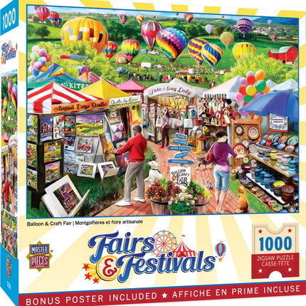 Fairs & Festivals Balloon & Craft Fair 1000 Piece Puzzle