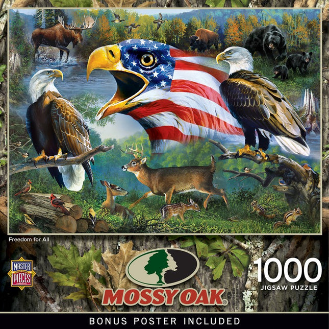 Mossy Oak Freedom for All 1000 Piece Puzzle