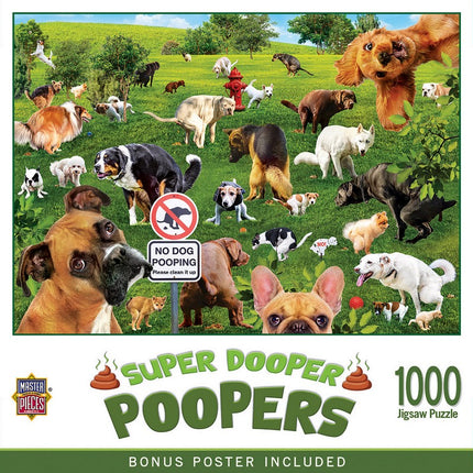 Internet Sensations Super Dooper Poopers 1000 Piece Puzzle