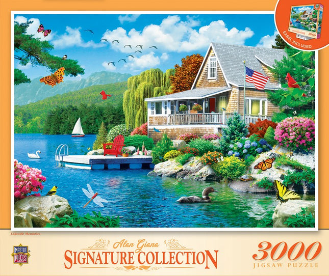 Signature Lakeside Memories 3000 Piece Puzzle