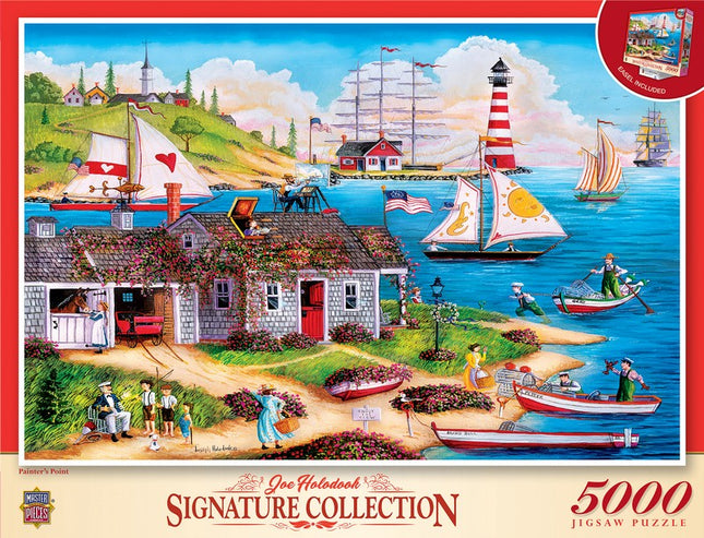 Signature Painter's Point 5000 Piece Puzzle