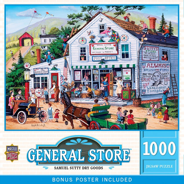 General Store Samuel Sutty Dry Goods 1000 Piece Puzzle