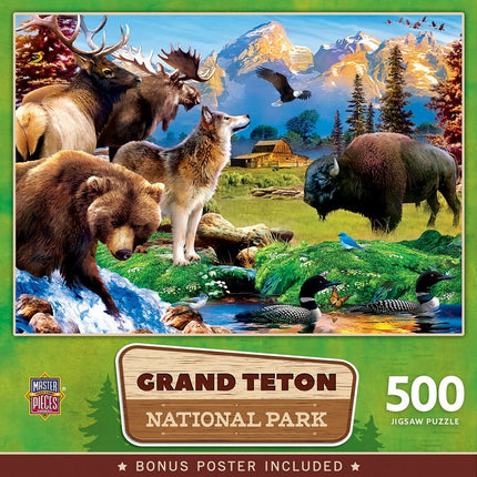 National Parks - Grand Teton 500 Piece Puzzle