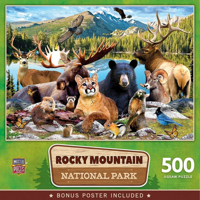 National Parks - Rocky Mountain 500 Piece Puzzle